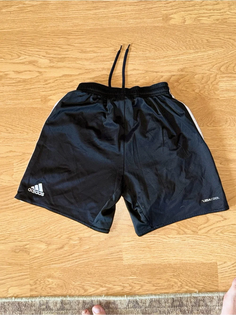 Adidas Newcastle United Climacool Boys Soccer Shorts Black Size S Youth